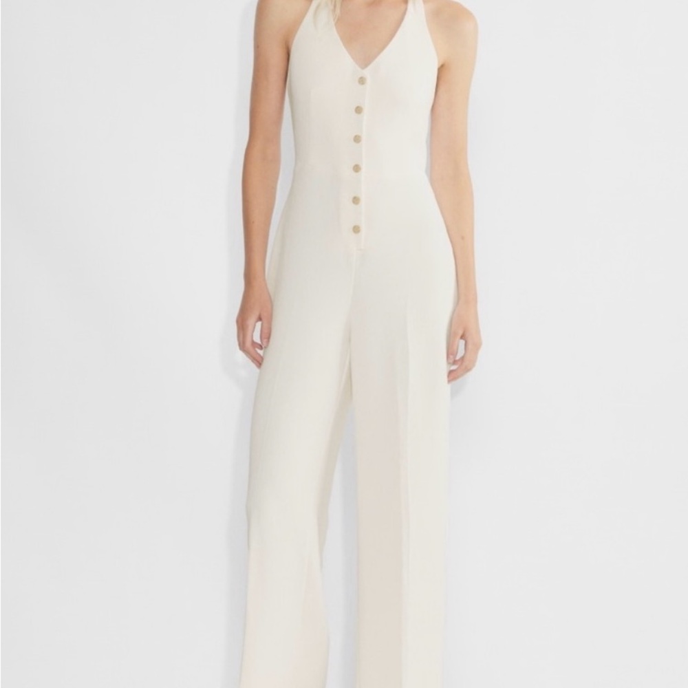 Wilfred Aritzia Upscale Halter Jumpsuit - NWOT